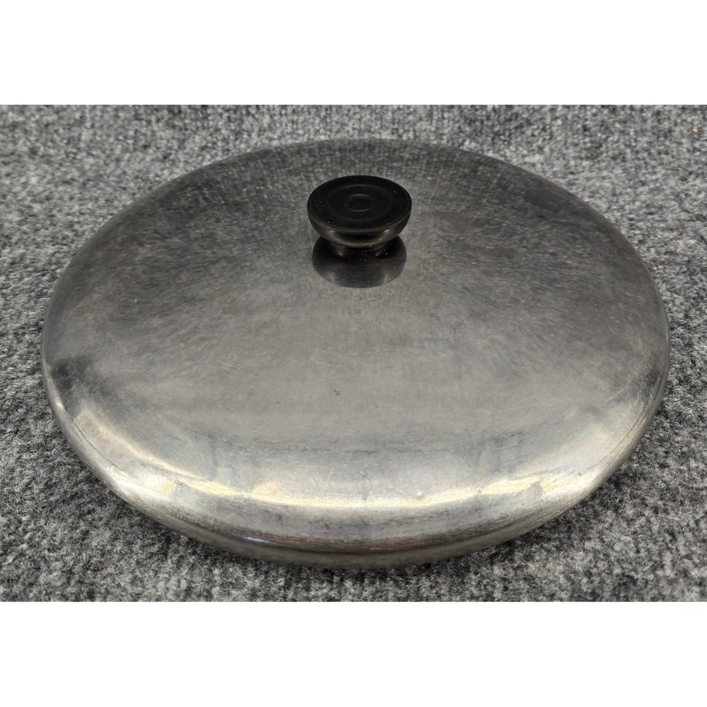 Revere Ware Lid for 10" Skillet Stainless Bakelite Knob Vintage Replacement